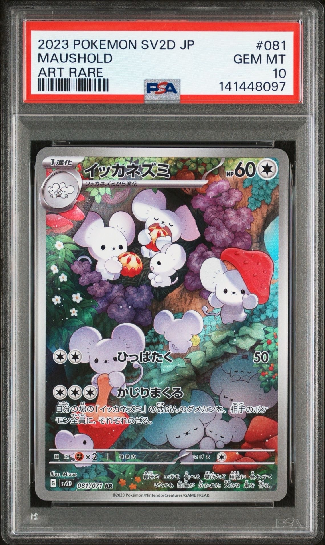 イッカネズミ AR[SV2D 081/071](拡張パック「クレイバースト」)の新品