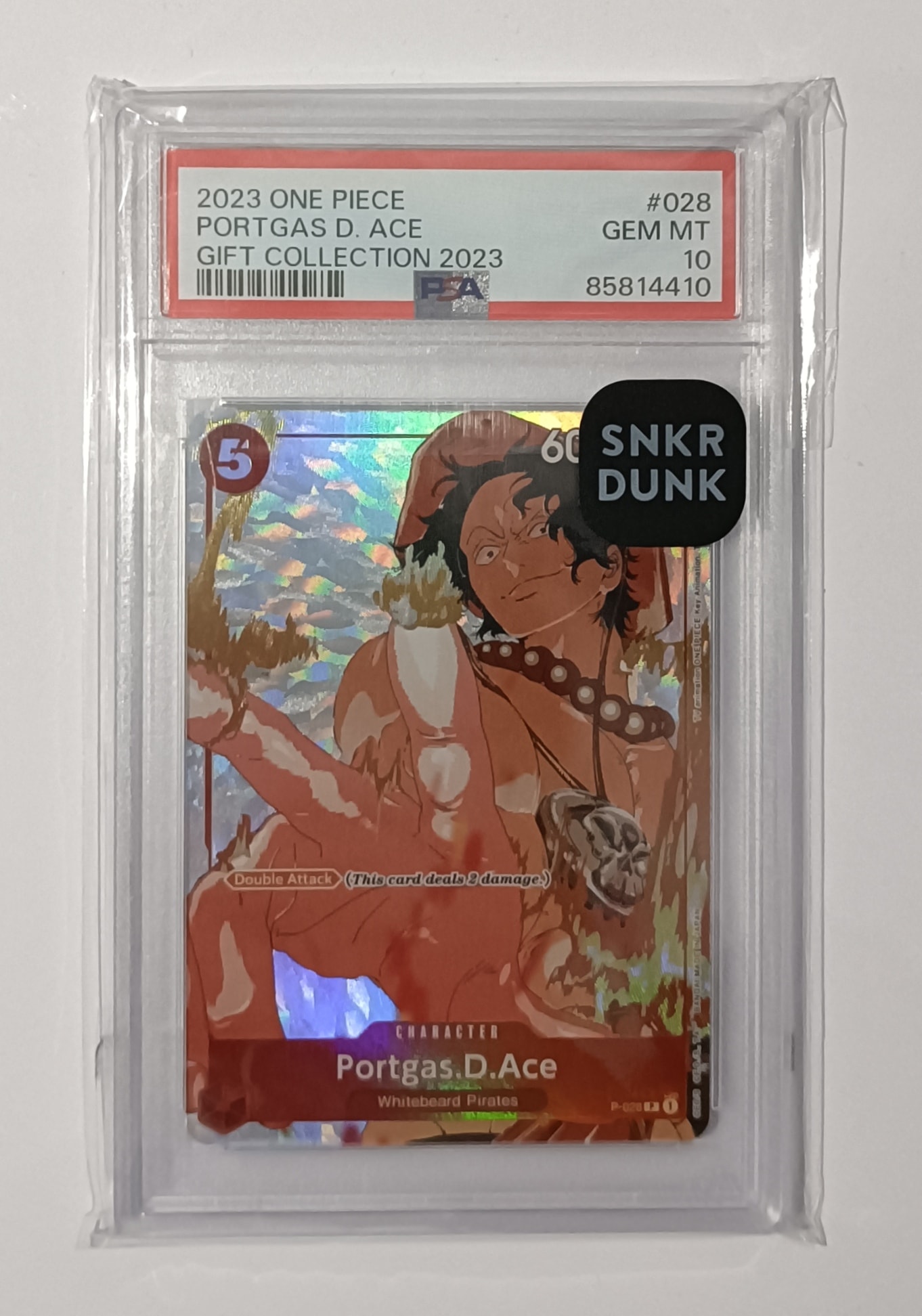 ポートガス・D・エース P [P-028]【英語版】(プロモーションカード「ギフトコレクション 2023」)