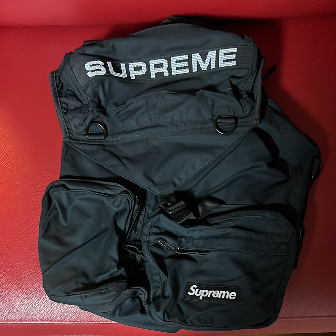 Supreme Field Backpack "Black" (23SS)