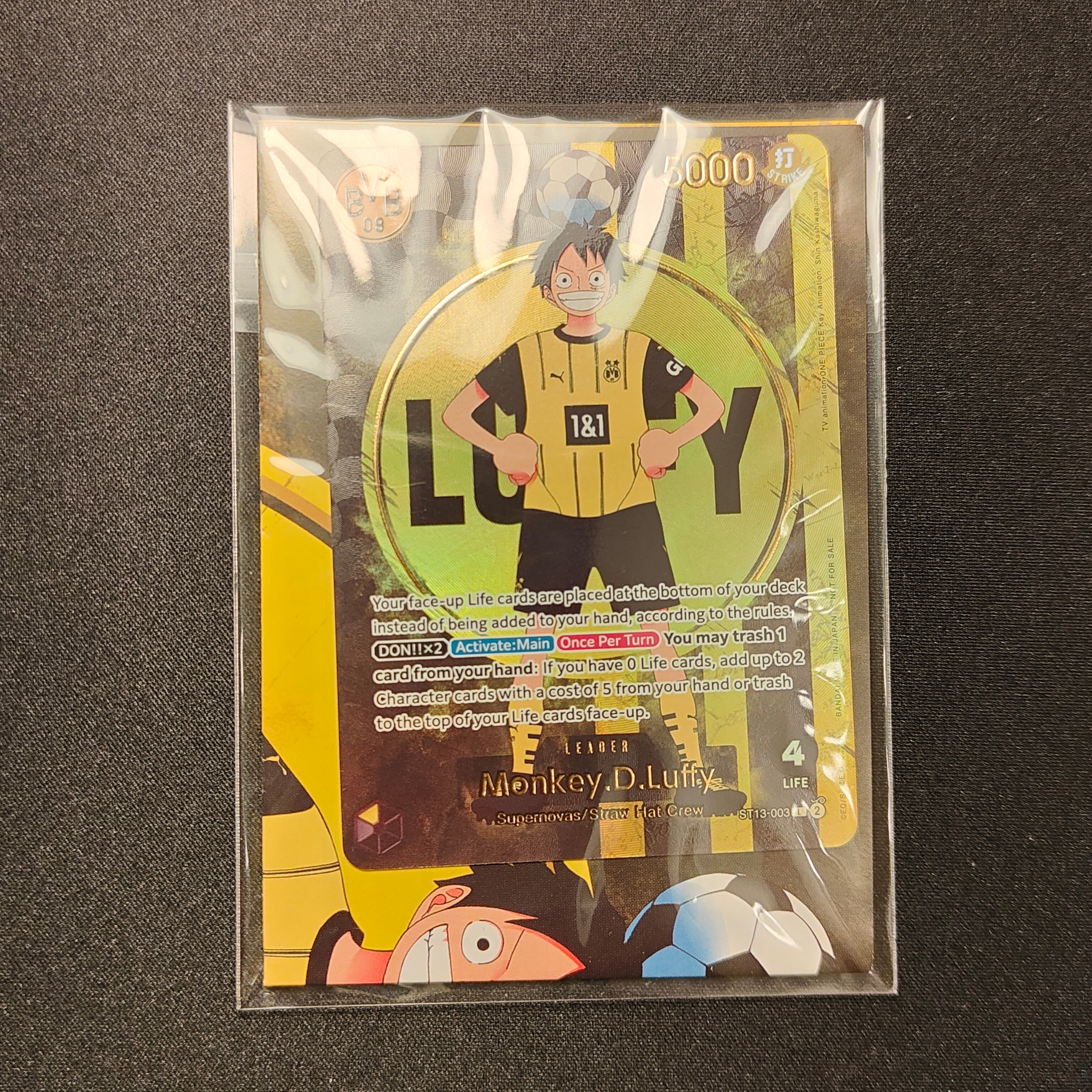 PSA10】モンキー・D・ルフィ L [ST13-003]【英語版】(プロモーション