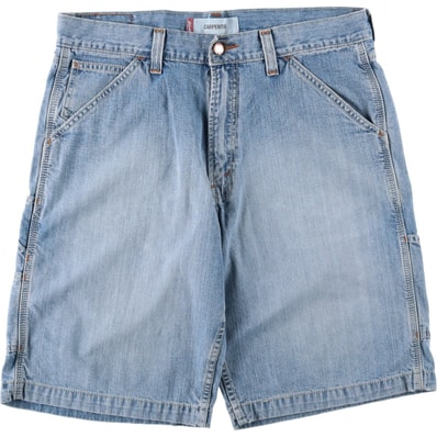古着 リーバイス Levi's CARPENTER デニムペインターショーツ ハーフパンツ メンズw37相当/eaa647902