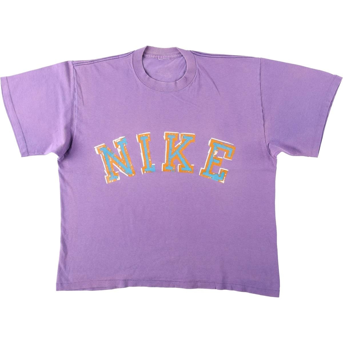 古着 90年代 ナイキ NIKE デカロゴ プリントTシャツ メンズXL相当 ヴィンテージ/eaa666670