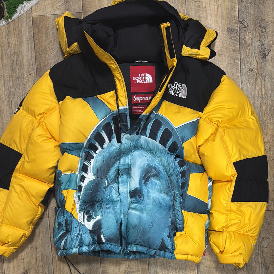 Supreme x The North Face Statue of Liberty Baltoro Jacket "Yellow"