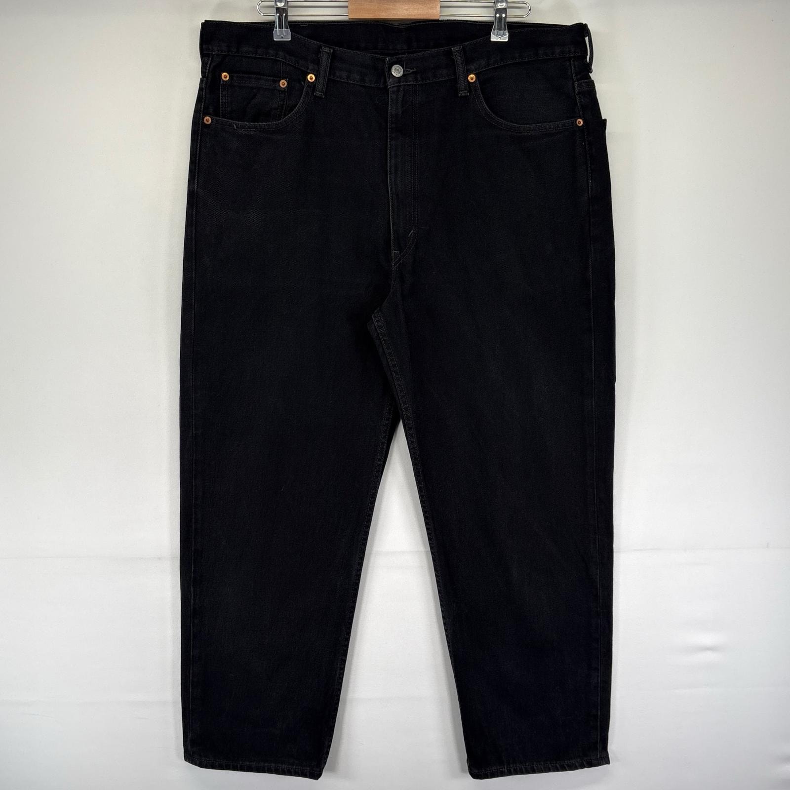 古着 リーバイス Levi's パンツ 550 テーパード ジッパーフライ バギー ジーパン ジーンズ W40 L30  ブラック系 メンズ