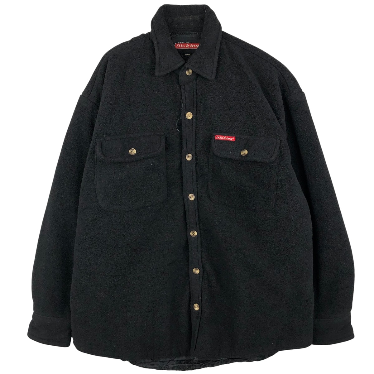 古着 ディッキーズ Dickies 長袖フリースシャツ メンズXL相当/eaa459851