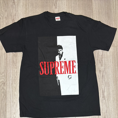 Supreme Scarface Split Tee "Black"