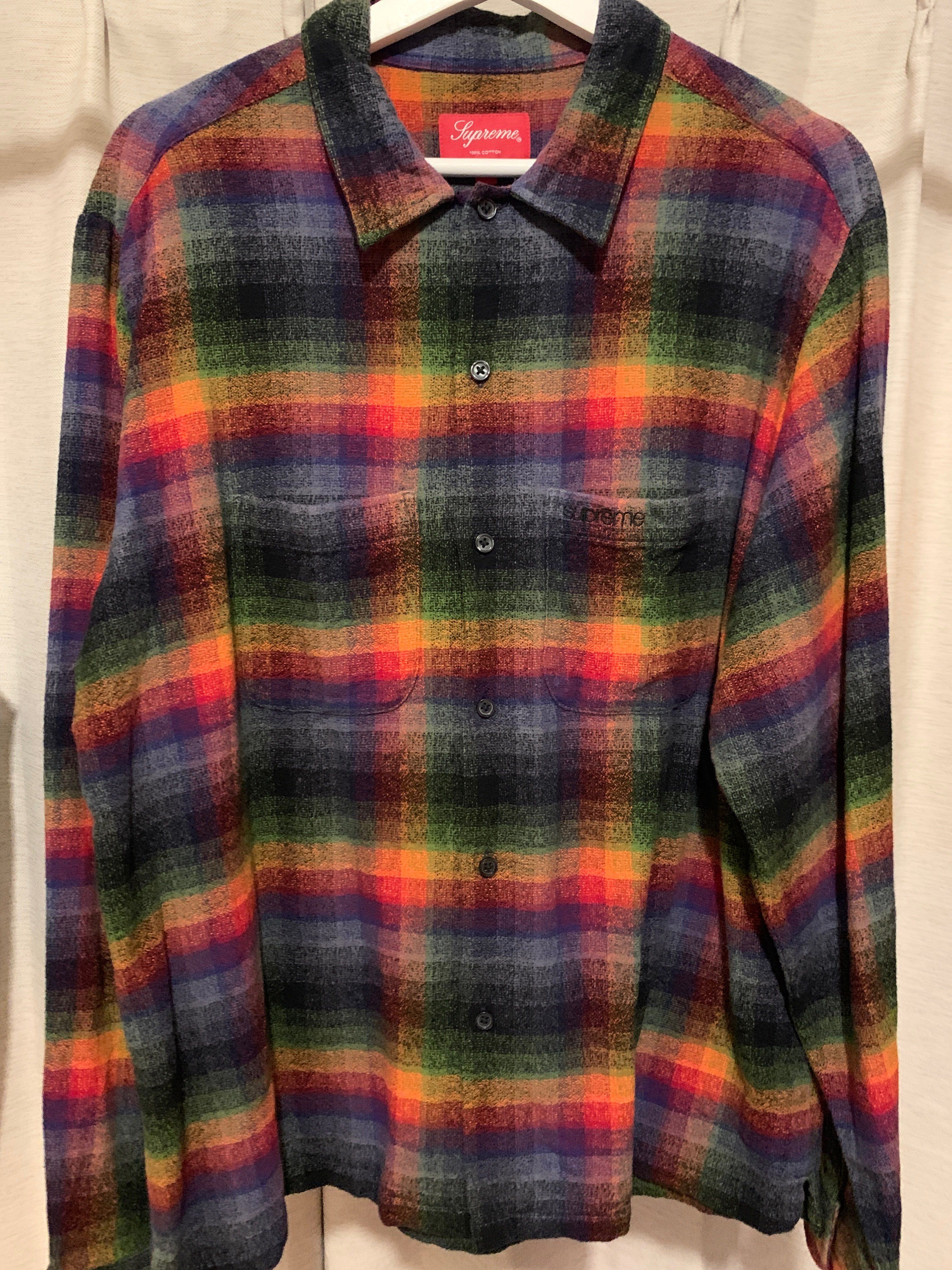Supreme Plaid Flannel Shirt "Multi" (21SS)