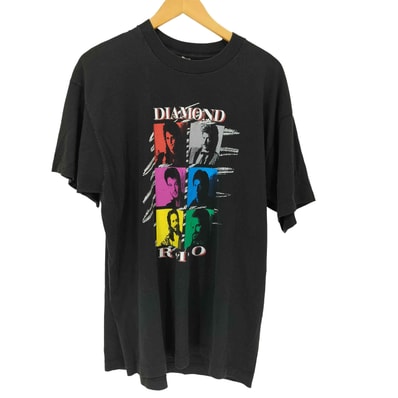 90S USA製 DIAMOND R.I.O 1992 ツアーTシャツ【1137987807182】