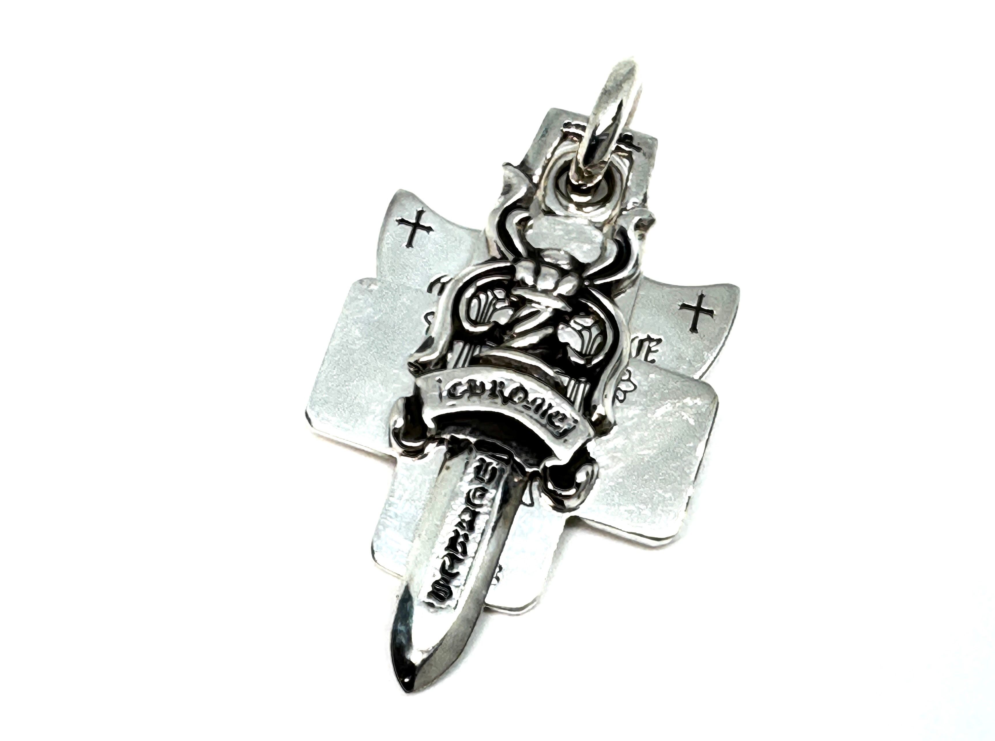 Chrome Hearts 3 Trinket Pendant "Silver"