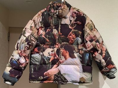 Supreme Lafayette Reflective Down Jacket "Multi"