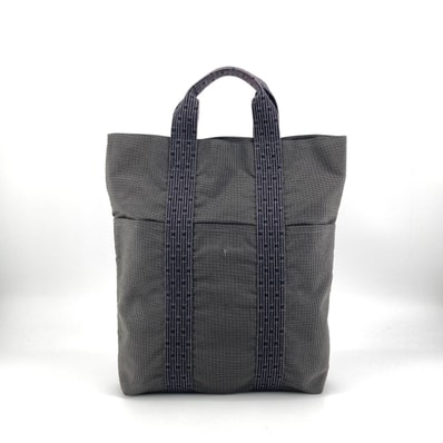 HERMES(エルメス) エールラインカバス トートバッグ グレー