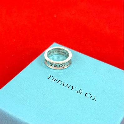 TIFFANY&Co. ティファニー ナロー リング シルバー925 リング・指輪 9号 シルバー
l75-4
