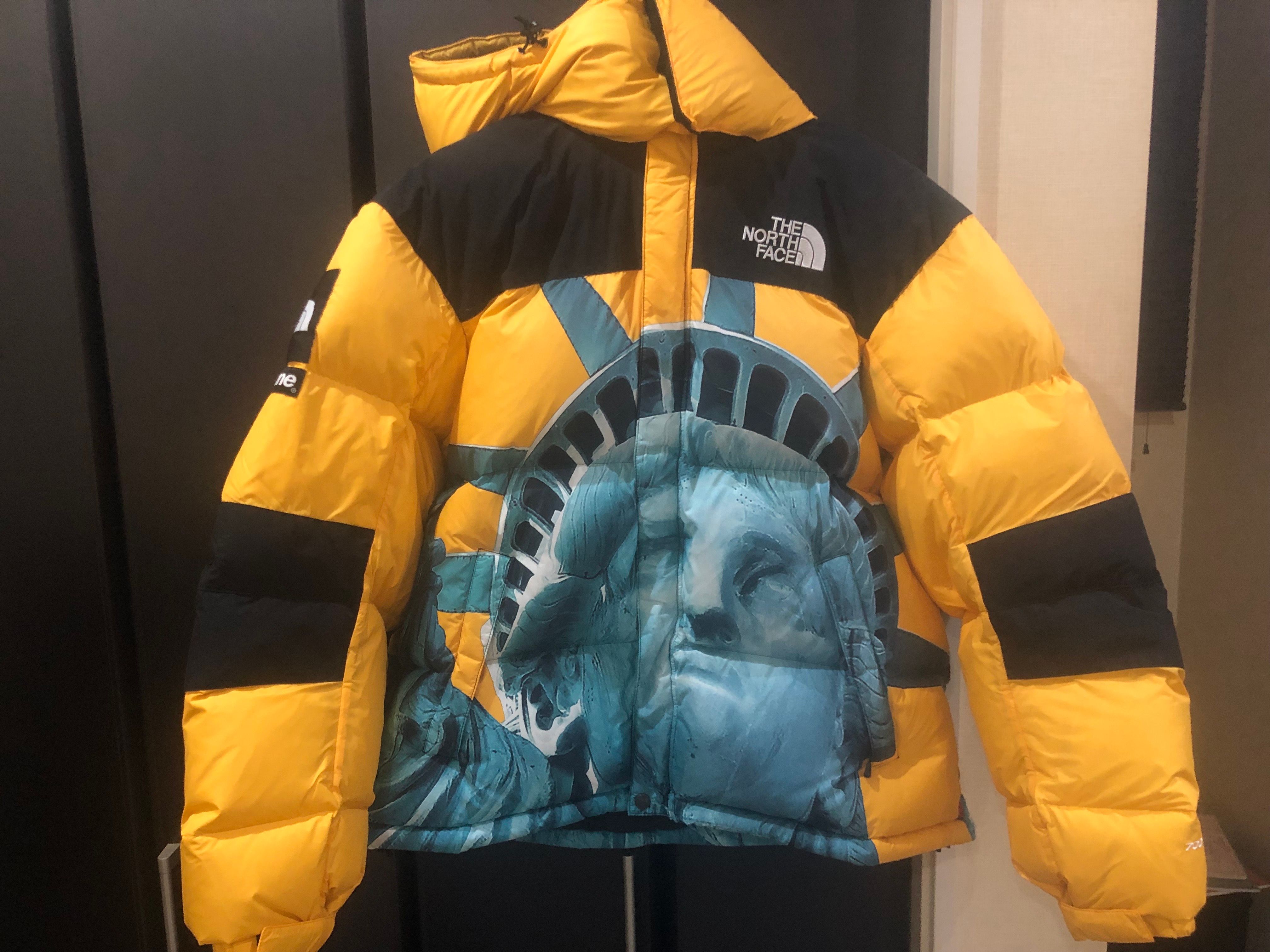 Supreme x The North Face Statue of Liberty Baltoro Jacket "Yellow"