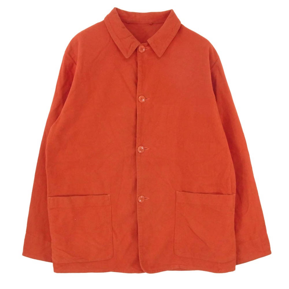 COMOLI コモリ 20AW S03-01005 モールスキン ジャケット レッド系 2【中古】