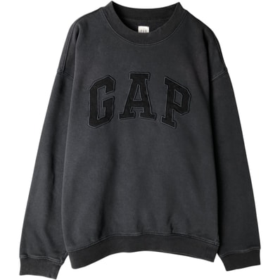 古着 00年代 ギャップ GAP ロゴスウェットシャツ トレーナー メンズM相当/eaa633647