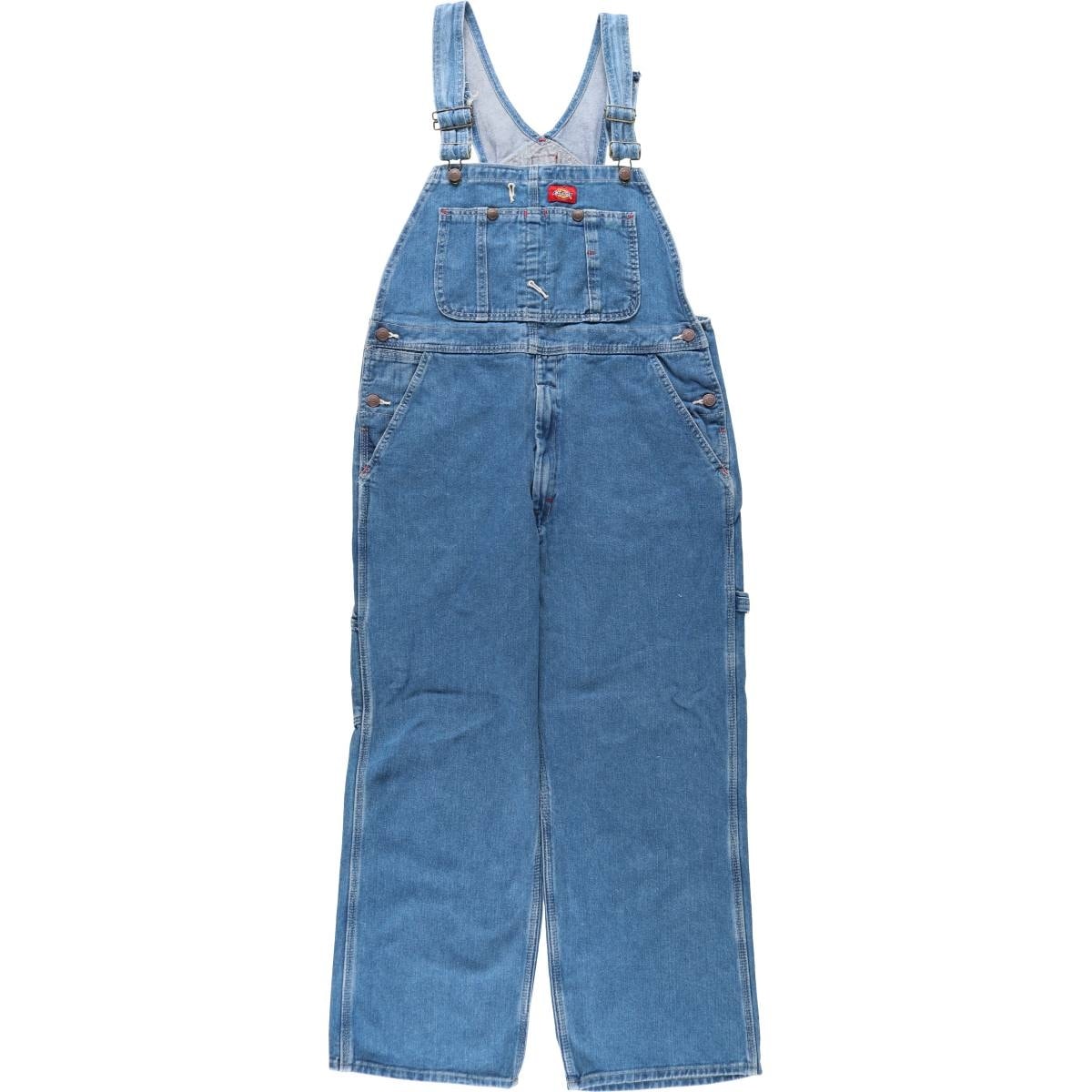 古着 ディッキーズ Dickies デニムオーバーオール メンズw36相当/eaa654609