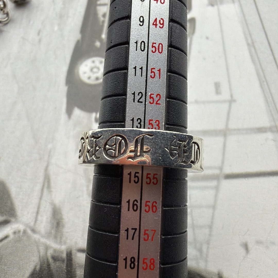 Chrome Hearts 6mm Spacer Ring FOREVER "Silver"