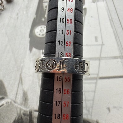 Chrome Hearts 6mm Spacer Ring FOREVER "Silver"