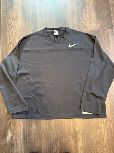Nike x Stussy Long Sleeve Top "Black"