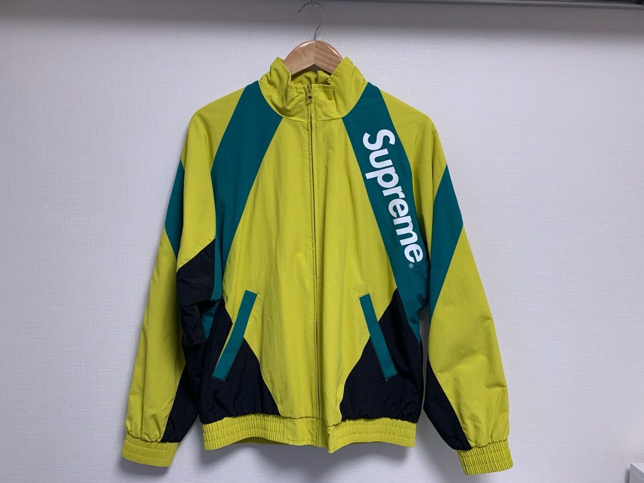 Supreme Paneled Track Jacket "Yellow"