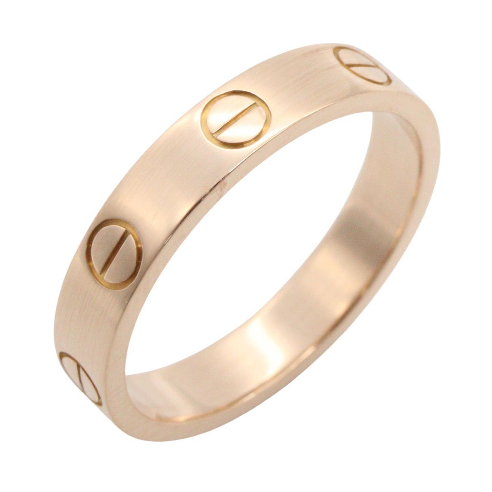 カルティエ CARTIER ミニラブリング リング・指輪 ジュエリー K18PG(ピンクゴールド) レディース ゴールド系 B4085200 【中古】