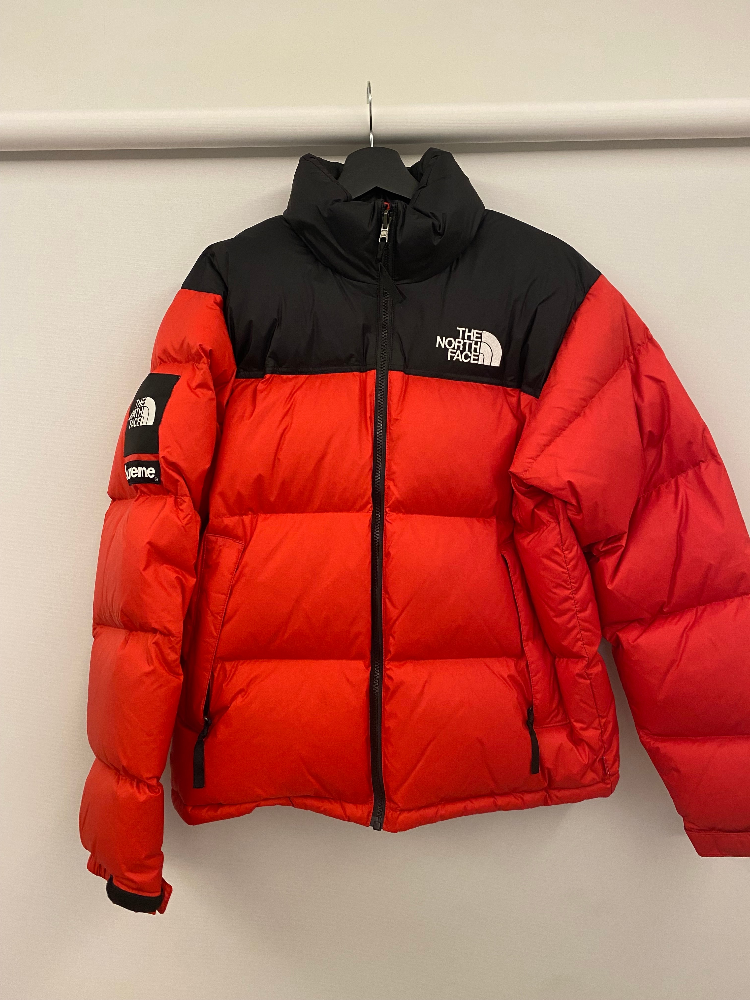Supreme x The North Face Nuptse Jacket "Red"