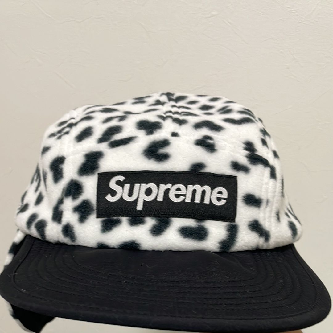 Supreme Polartec Earflap Camp Cap "Leopard"