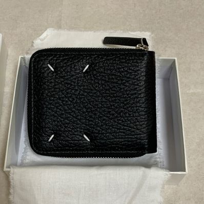 Maison Margiela Round Zip Wallet "Black"