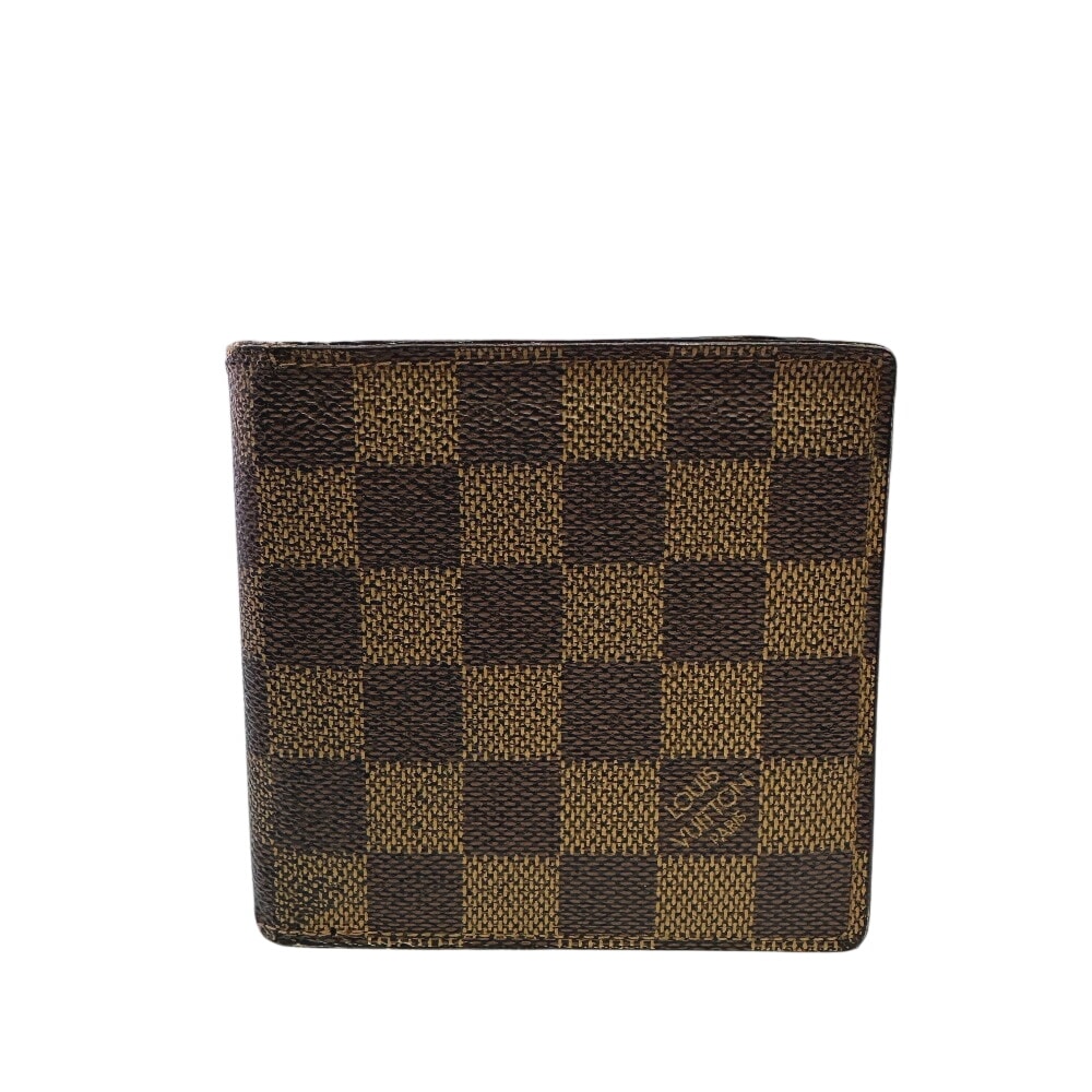 ルイヴィトン LOUIS VUITTON 二つ折り財布 ダミエ ポルトフォイユマルコ 100周年記念限定モデル N61665 ブラウン