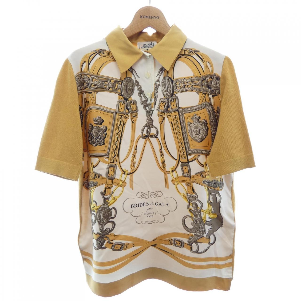 【ヴィンテージ】エルメス HERMES BRIDES DE GALA ツイルレーヌ. ポロシャツ