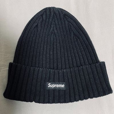 Supreme Overdyed Beanie "Black"(19SS)