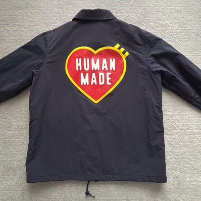HUMAN MADE Coach Jacket "Navy"