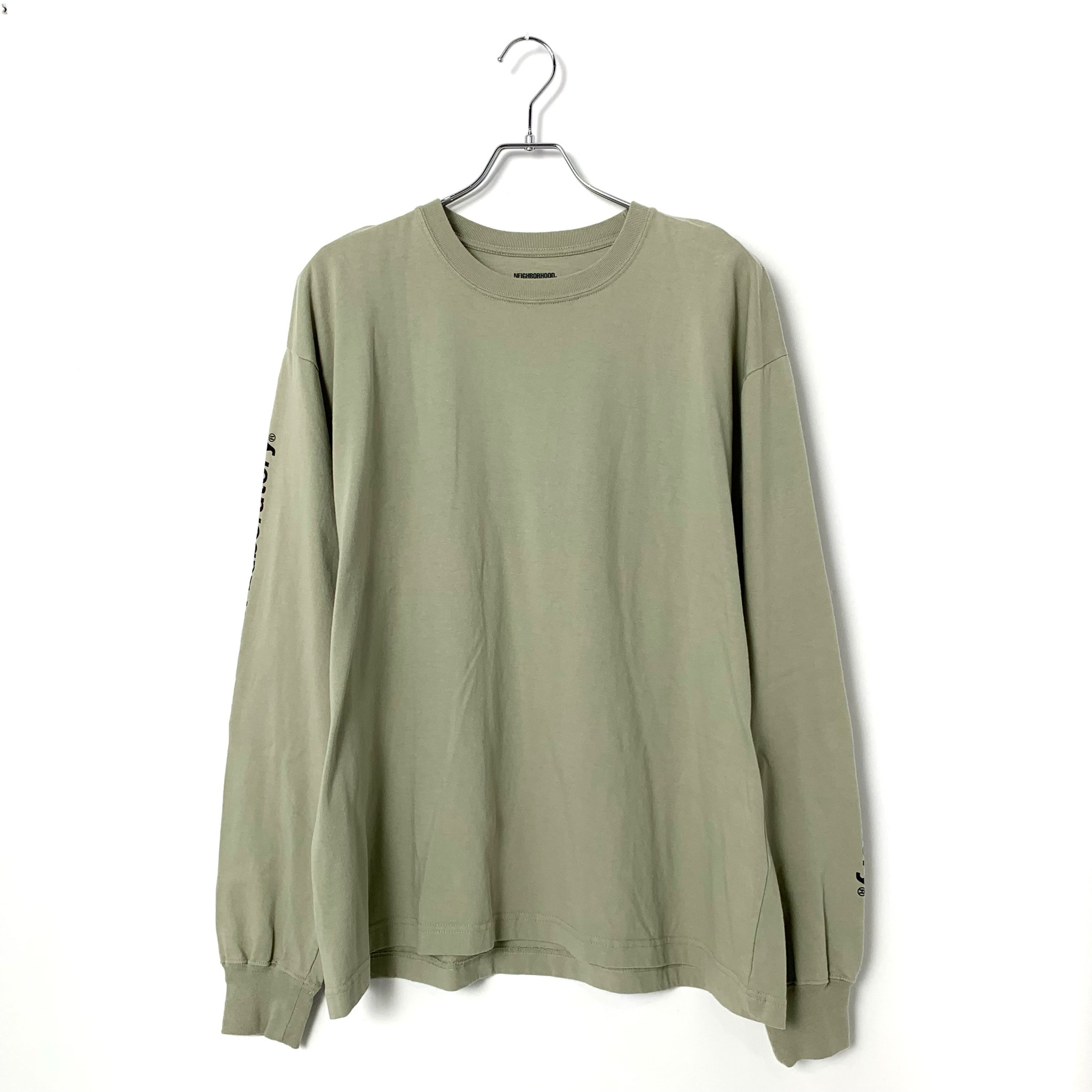 NEIGHBORHOOD long sleeve T-shirt light Green