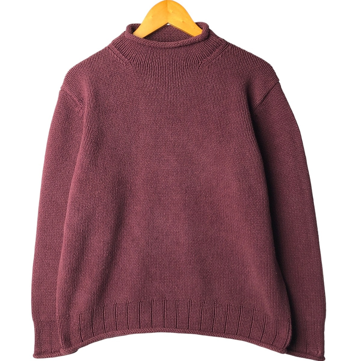 古着 90~00年代 エルエルビーン L.L.Bean ロールネック シルク×コットンニットセーター レディースXL相当 ヴィンテージ/eaa601781