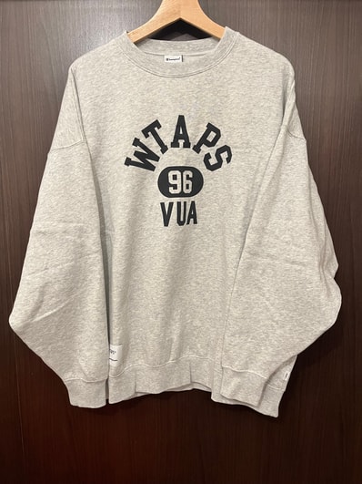 WTAPS x Champion Academy / Crew Neck / CTPL "Gray"
