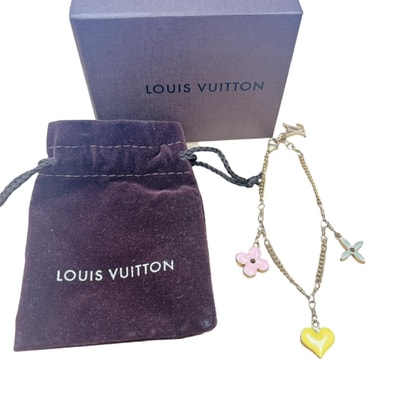 ルイヴィトン LOUIS VUITTON ブラスレ M65477 スウィートモノグラム ブレスレット