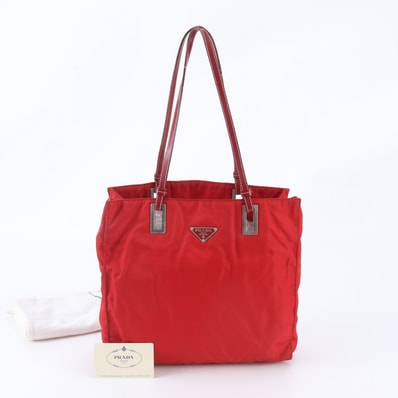■美品 プラダ テスート ナイロントライアングルロゴ BR1566