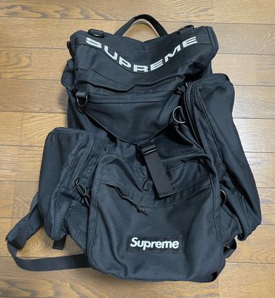 Supreme Field Backpack "Black" (23SS)