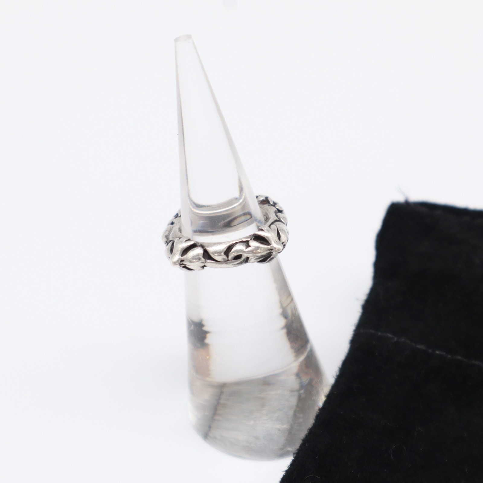 CHROME HEARTS クロムハーツ SBT バンドリング 2号 - リング・指輪 シルバー シルバー メンズ