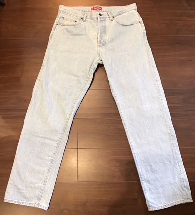 Supreme Regular Jean "Washed Blue"(21FW)
