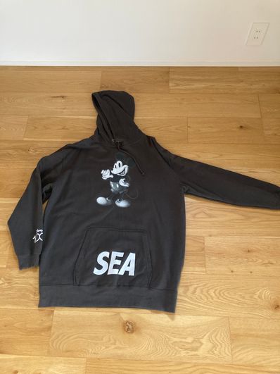 WIND AND SEA Mickey Mouse / Hoodie "Charcoal"