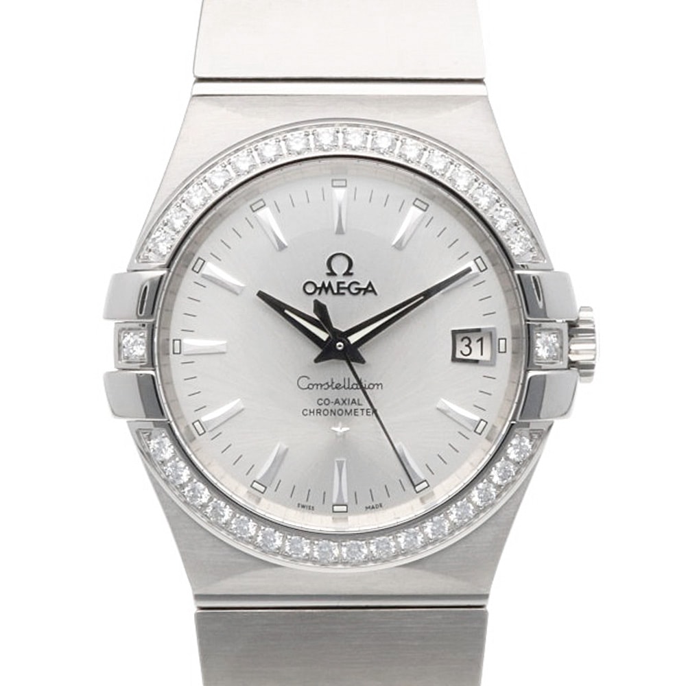 オメガ コンステレーション 腕時計 時計 ステンレススチール 12315352002001 自動巻き オーバーホール済 82281XXX メンズ 1年保証 OMEGA  中古