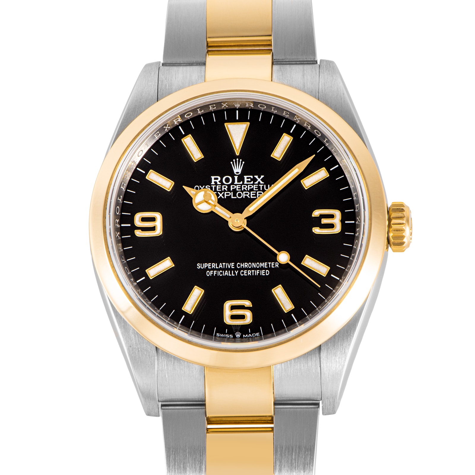 ROLEX ロレックス エクスプローラー1 124273 SS/YG【中古】