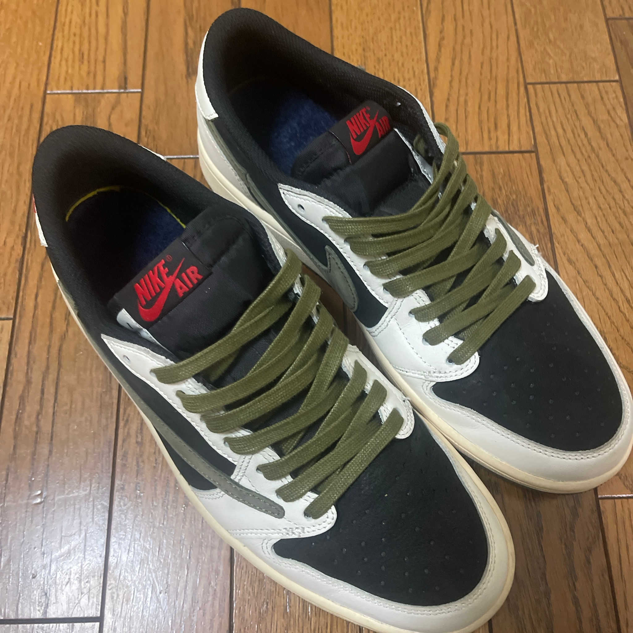 Travis Scott × Nike Women's Air Jordan 1 Low OG "Medium Olive"