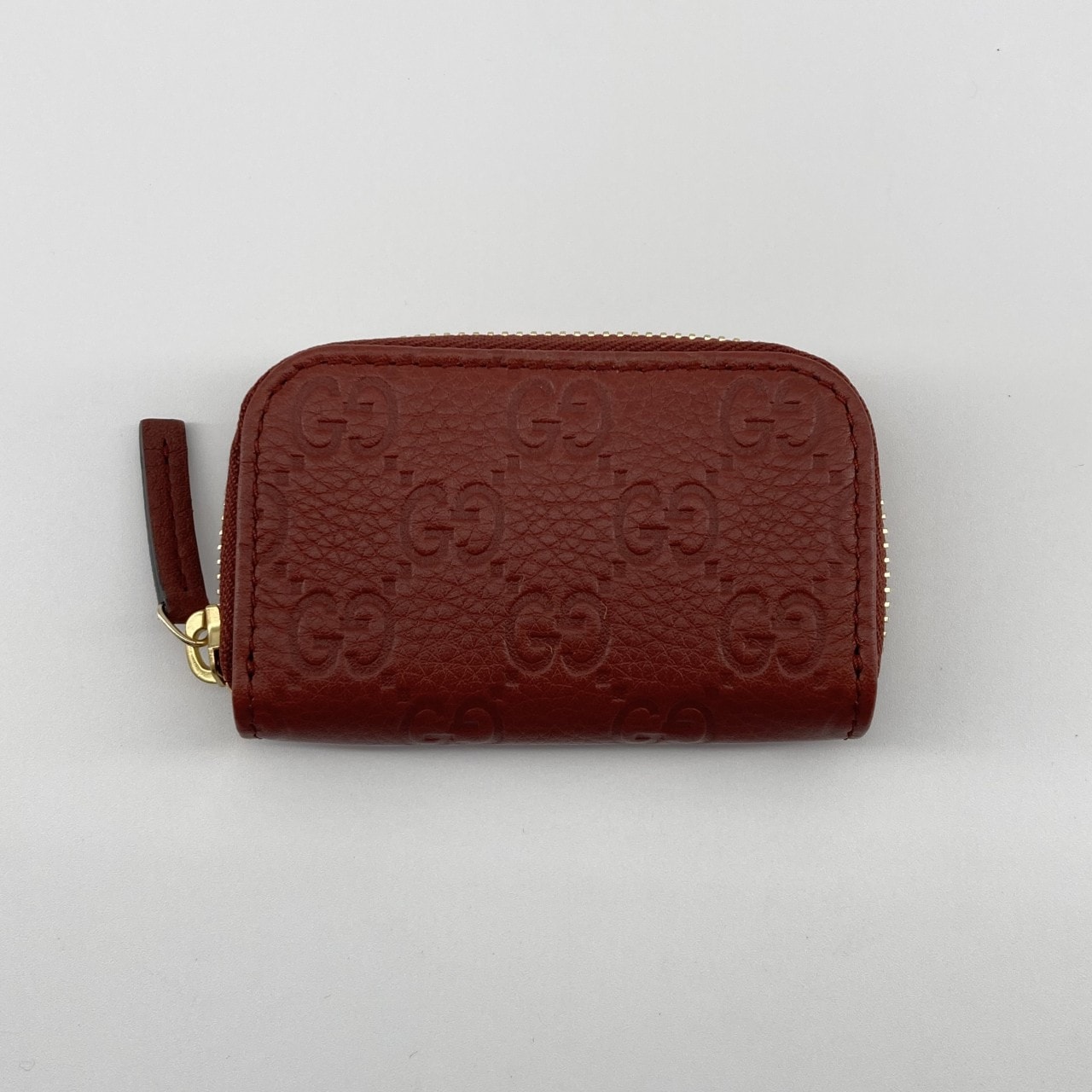 GUCCI(グッチ) グッチシマ レザー 324801 コインケース レッド