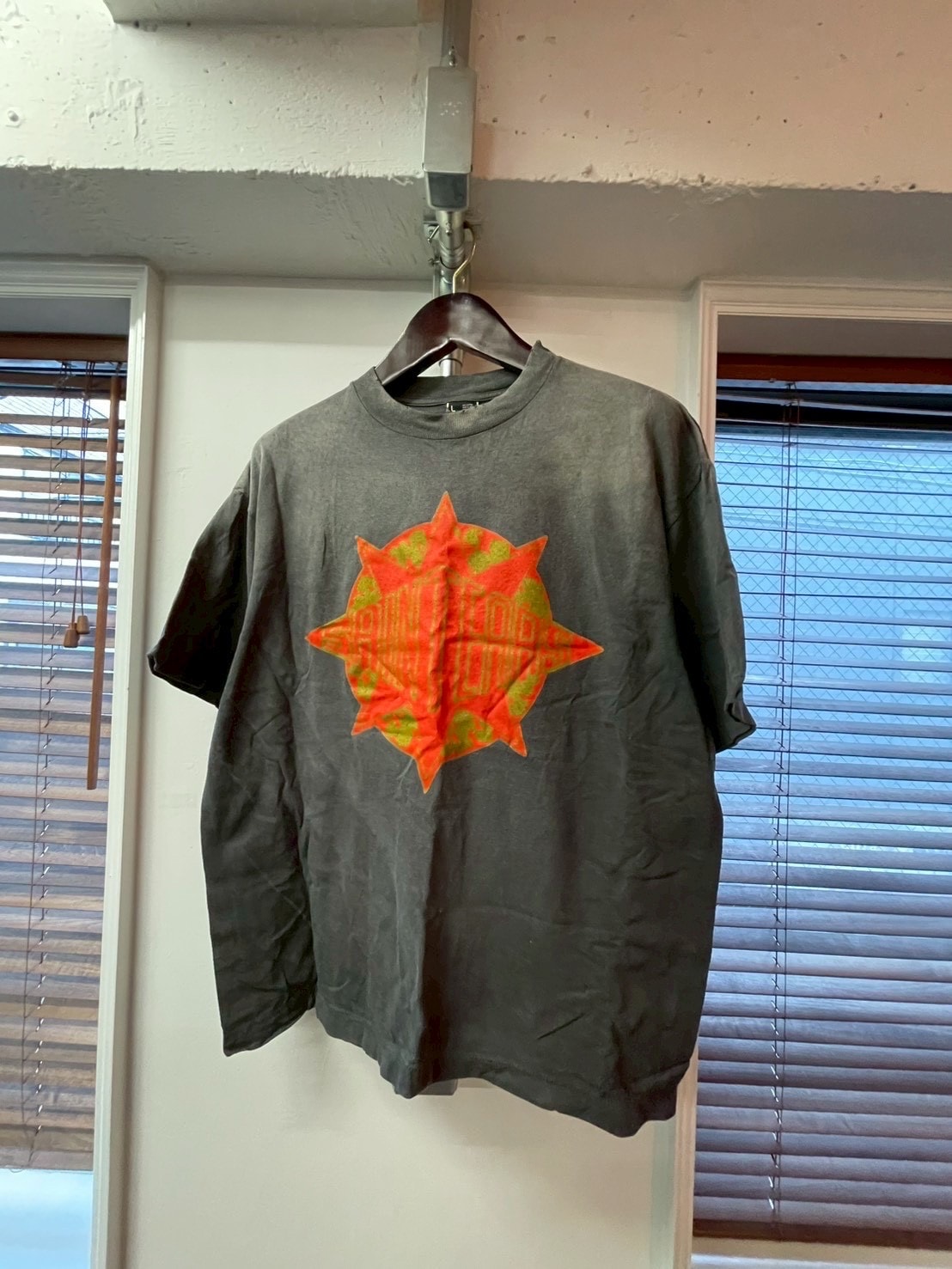 セントマイケル 24FW x デニム ティアーズ DT_SS Tシャツ "ブラック"