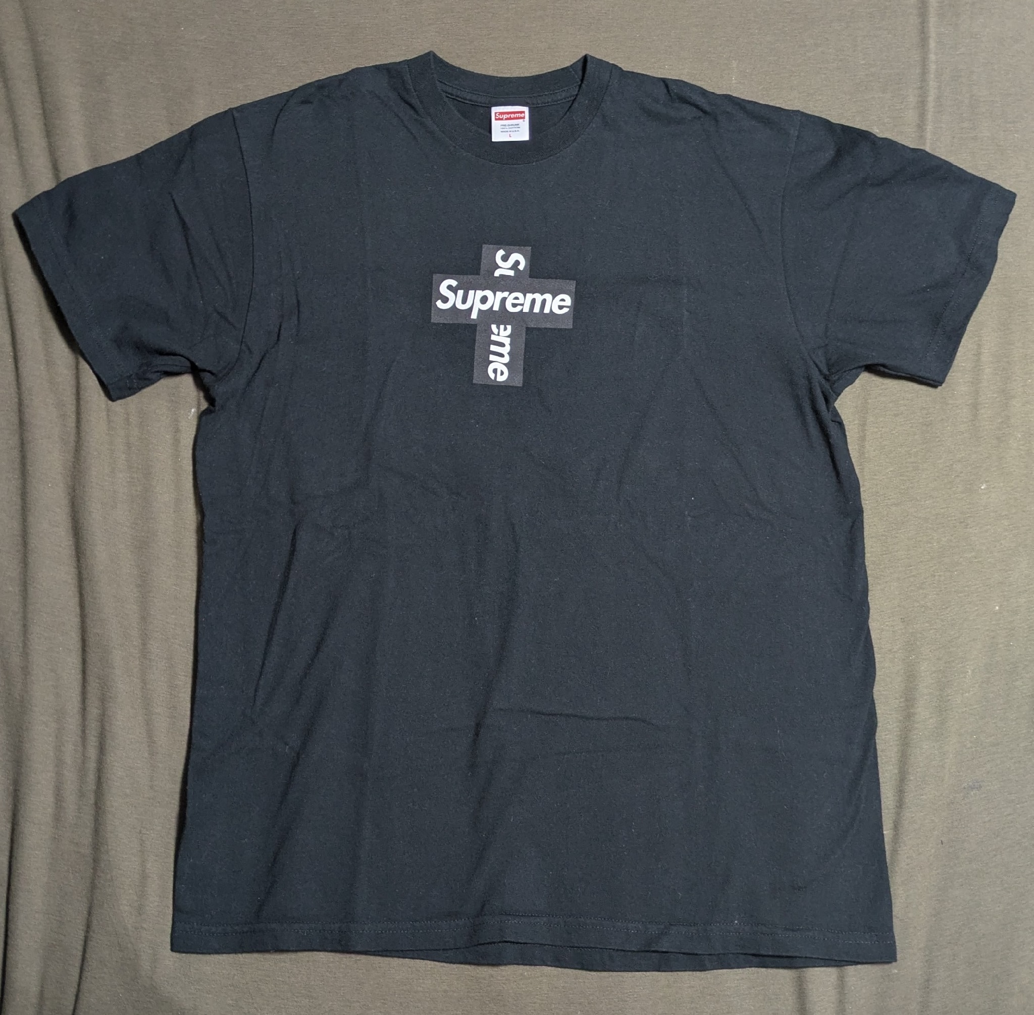 Supreme Cross Box Logo Tee 