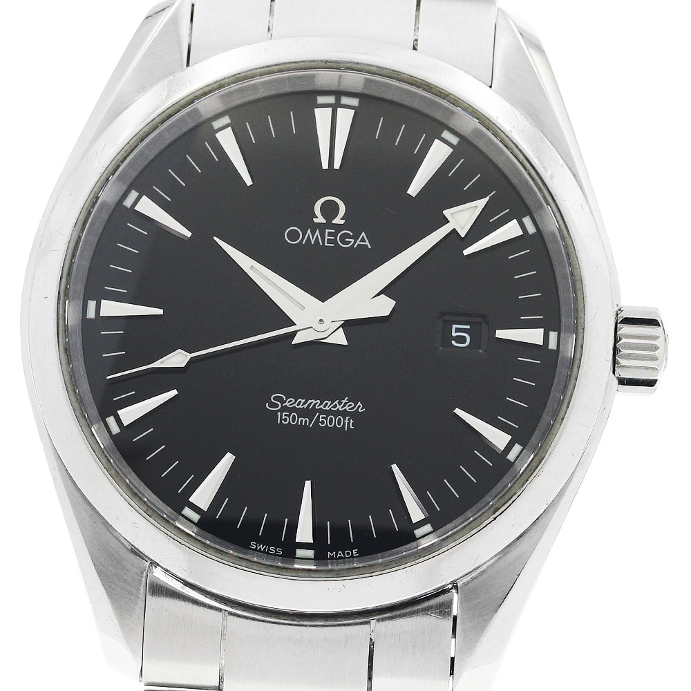 オメガ シーマスター アクアテラ デイト 2517.50 メンズ 【中古】