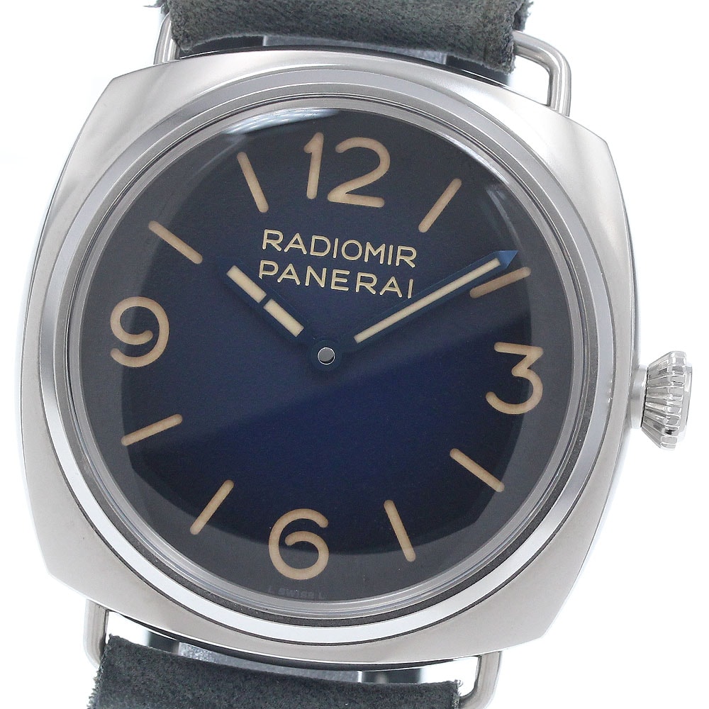 ☆良品 パネライ ラジオミール トレ ジョルニ メンズ 【中古】