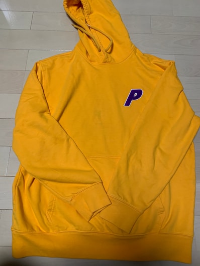PALACE Tri-Chenille Hood "Yellow"